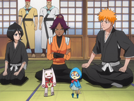 Yoruichi requests that Ichigo and his friends find Ran'Tao.