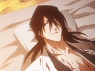 Byakuya reveal Rukia's past and his vow to Hisana.