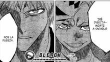 Hiyori le dice a Ichigo que sacara su Hollow interno a la fuerza