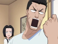 Karin is nonplussed by Isshin's claim that grades do not matter.