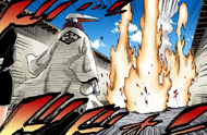 Mayuri detonates the Shinigami and his remaining comrades.