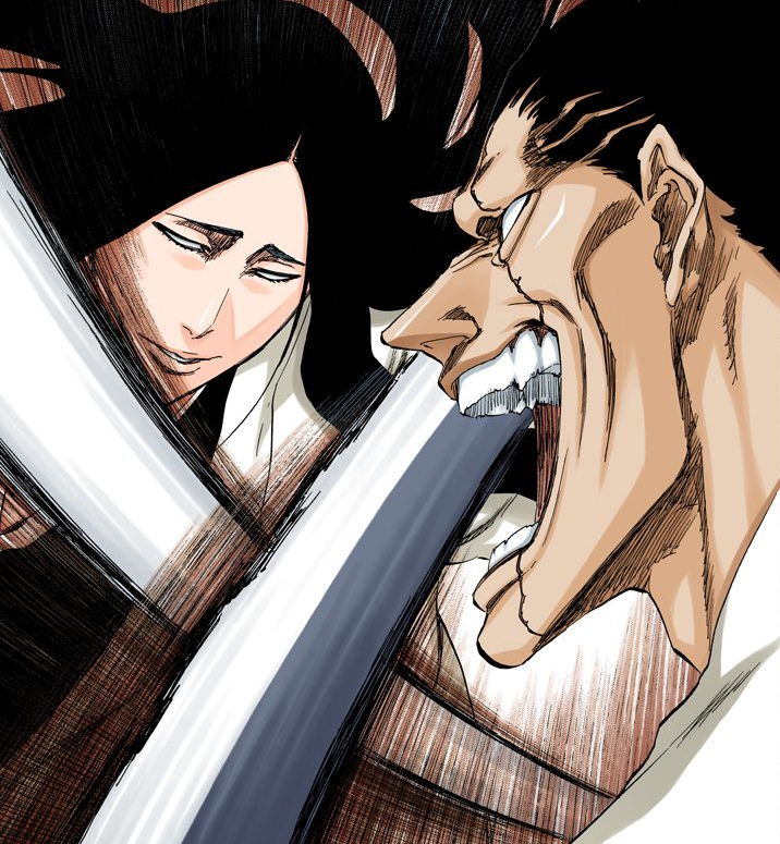 AYOOO SHE'S FIRST..!!, KENPACHI VS UNOHANA!!