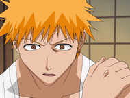 Ichigo realizes that he has survived.