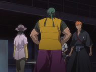 Ganju and Hanatarō reunite with Ichigo.