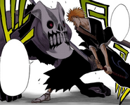 Ichigo corners Shrieker.