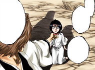 Aizen explains why Urahara gave Rukia a Gigai.