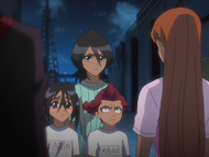 Rukia and her friends meet up.