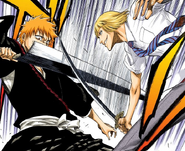 Ichigo and Shinji clash.