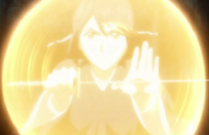 Momo Hinamori uses Enkōsen to defend herself.