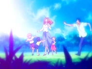 O8 Masaki, Isshin, Ichigo, Karin i Yuzu w przeszłości