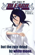 Rukia on the cover of Bleach: Official Animation Book VIBEs.