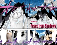 The cover spread of 547. Peace from Shadows.