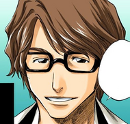 Sousuke Aizen during his time as the 5th Division Captain.