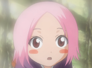 Yachiru as a young child.