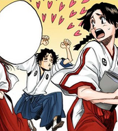 Shunsui chases after women as a student of the Shin'ō Academy.