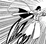 Uryū strzela do Kurosakiego