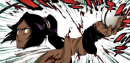 619Yoruichi's arm is warped