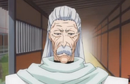 Ginrei arrives at Kisuke Urahara's captain promotion.