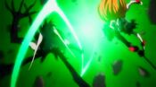 Ulquiorra luchando contra Ichigo