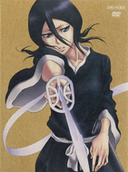 Rukia on the cover of DVD volume 62.