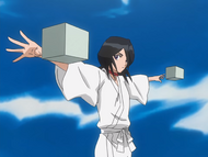 Rukia about to be executed.