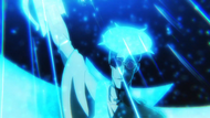 Quilge listo para atacar (Anime)