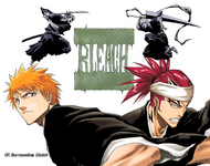 Renji Abarai on the cover of Chapter 137.