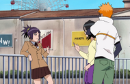 Rukia is exasperated by Senna not knowing what division she belongs to.