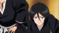 Rukia worries about Ichigo's request.