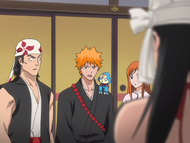 Ichigo decides to investigate what Taichi saw.