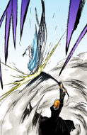 Ichigo and Grimmjow clash.