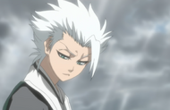 Hitsugaya chuckles.