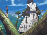 Suì-Fēng confronts Yoruichi.