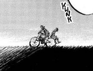 Keigo and Mizuiro ride home.