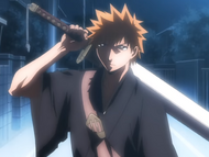 Ichigo becomes a Shinigami.