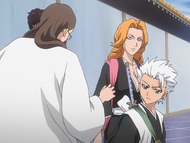 Ran'Tao asks Hitsugaya to do something for her.