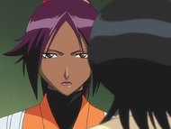 Yoruichi notes the difficulty of their situation.