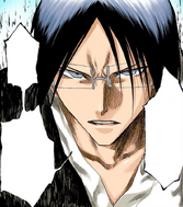 Uryū swears to kill Mayuri on his pride as a Quincy.