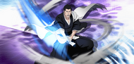 Isshin wielding his Zanpakutō.