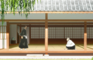 Yamamoto is approached by Chōjirō.