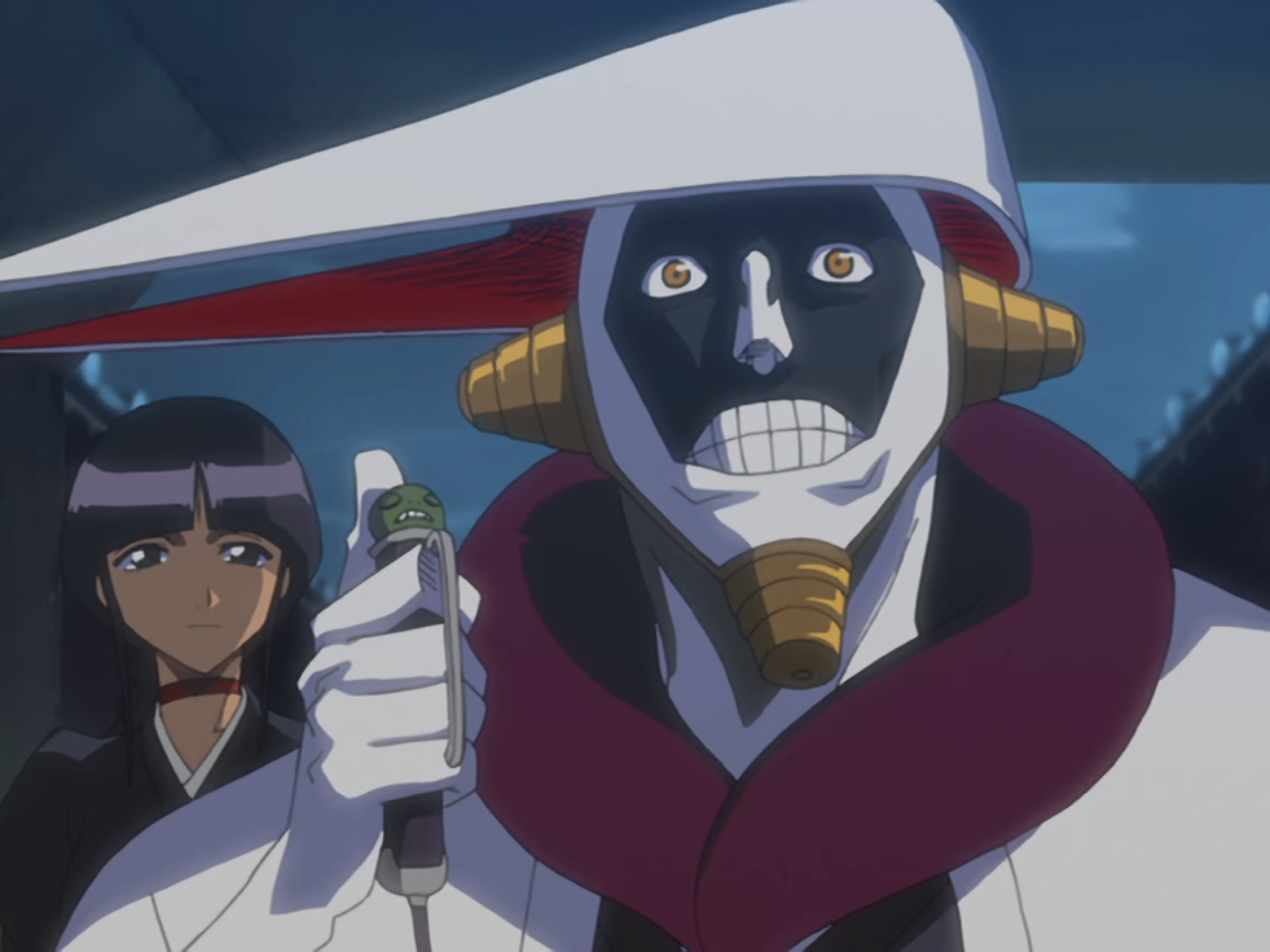 mayuri kurotsuchi without makeup