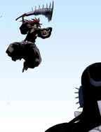 Äs is attacked by Renji.