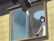 Rukia and Ichigo leave to address a Hollow alert.