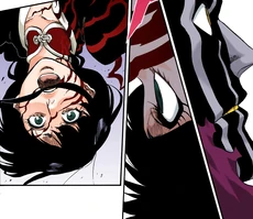 Mayuri observando a Nemu