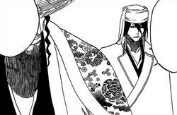 Byakuya habla con Syunsui