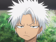 Hitsugaya as a child in the Rukongai.