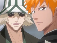 Urahara reveals that Uryū has lost his Quincy powers.