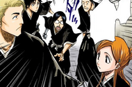 Uryū realizes something is wrong and attempts to warn Orihime.