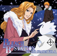 Ichigo and Rangiku on the cover of the sixth volume of the second Bleach B Station session.