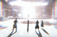 Ganju and his friends are engulfed in an energy wave released by the dead Soul King.
